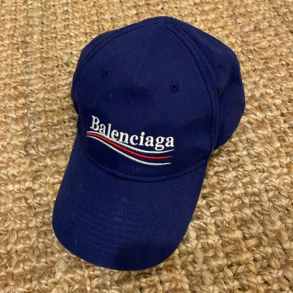 Balenciaga Logo Cap (OS/Large)